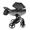 Junama Glow col.4 Graphite silver Универсальная коляска 2 в 1