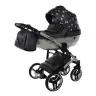 Junama Glow col.4 Graphite silver Универсальная коляска 2 в 1