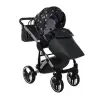 Junama Glow col.4 Graphite silver Универсальная коляска 2 в 1
