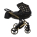 Junama Glow col.5 Black gold Bērnu ratiņi 3 in 1