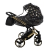 Junama Glow col.5 Black gold Bērnu ratiņi 3 in 1