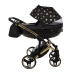 Junama Glow col.5 Black gold Bērnu ratiņi 3 in 1