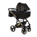 Junama Glow col.5 Black gold Bērnu ratiņi 3 in 1