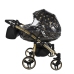 Junama Glow Duo 05 Black Gold Dvīņu rati 2in1