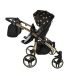 Junama Glow Duo 05 Black Gold Dvīņu rati 2in1