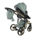 Junama Heart 03 Green gold Bērnu rati 3in1