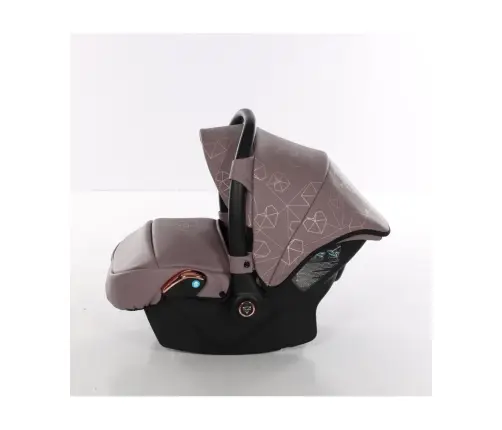 Junama Heart 04 Mauve Bērnu rati 3in1