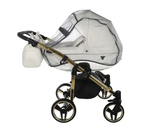 Junama Individual Duo White Gold Dvīņu rati 2in1