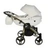 Junama Individual Duo White Gold Dvīņu rati 2in1