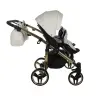 Junama Individual Duo White Gold Dvīņu rati 2in1