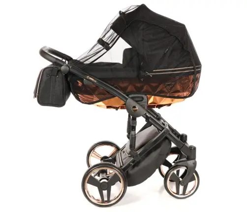 Junama Mirror Col.01 Rose gold Bērnu rati 2in1