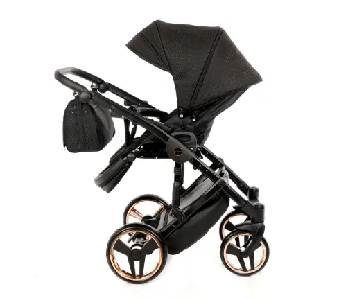 Junama Mirror Col.01 Rose gold Bērnu rati 2in1