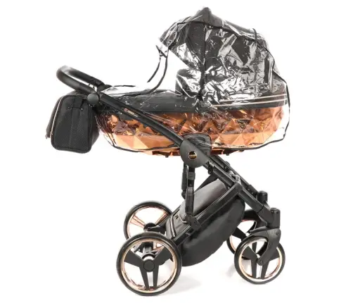 Junama Mirror Col.01 Rose gold Bērnu rati 2in1