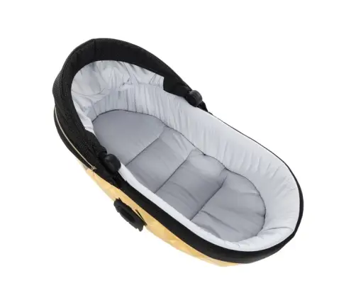 Junama Mirror Col.02 Black gold Bērnu rati 2in1