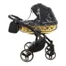 Junama Mirror Col.02 Black gold Детская коляска 3 в 1