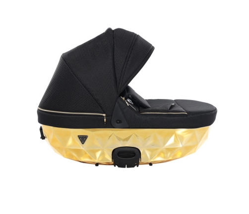 Junama Mirror Col.02 Black gold Bērnu rati 3in1