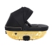 Junama Mirror Col.02 Black gold Bērnu rati 3in1