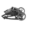 Junama Mirror Col.03 Black silver Bērnu rati 2in1