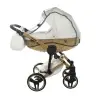 Junama Mirror Satin Col.06 White gold Детская коляска 2 в 1