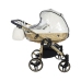 Junama Mirror Satin Duo 06 White Gold Dvīņu rati 3in1