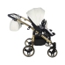 Junama Mirror Satin Duo 06 White Gold Dvīņu rati 3in1