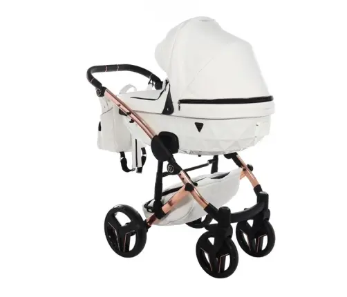 Junama S-Class 01 White Bērnu rati 2in1
