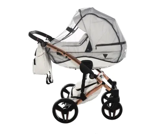 Junama S-Class 01 White Bērnu rati 2in1