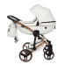 Junama S-Class 01 White Bērnu rati 3in1