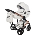 Junama S-Class 01 White Bērnu rati 3in1