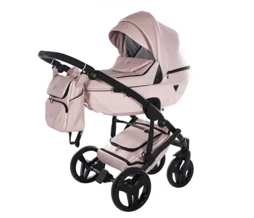 Junama S-Class 02 Pink Bērnu rati 2in1