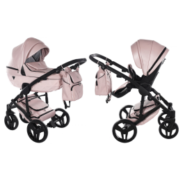 Junama S-Class 02 Pink Bērnu rati 2in1