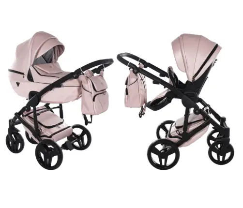 Junama S-Class 02 Pink Bērnu rati 2in1