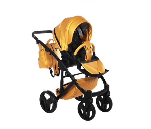 Junama S-Class 03 Yellow Bērnu rati 3in1