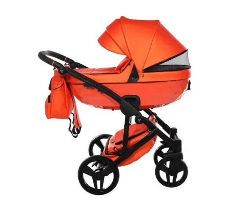 Junama S-Class 04 Orange Bērnu rati 2in1
