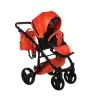 Junama S-Class 04 Orange Bērnu rati 2in1