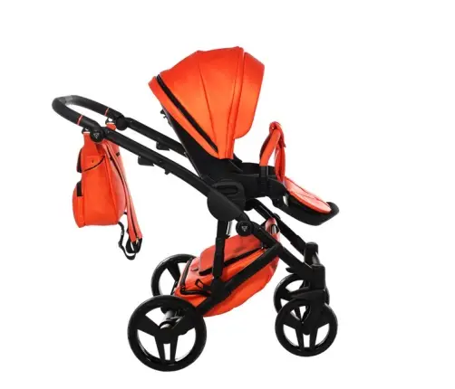 Junama S-Class 04 Orange Bērnu rati 2in1