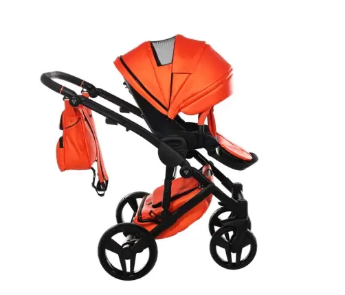 Junama S-Class 04 Orange Bērnu rati 2in1