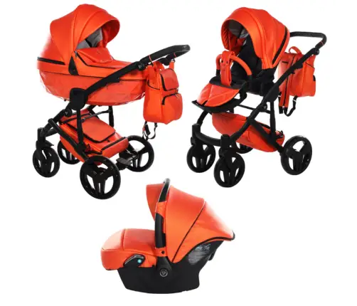 Junama S-Class 04 Orange Детская коляска 3in1
