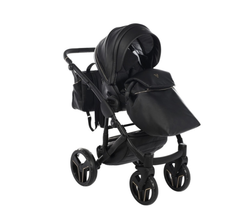 Junama S-Class 07 Black Bērnu rati 2in1