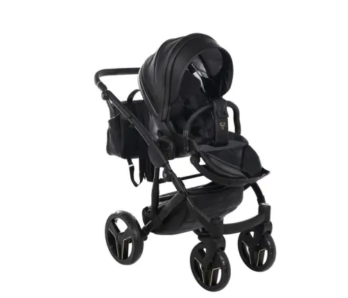 Junama S-Class 07 Black Bērnu rati 2in1