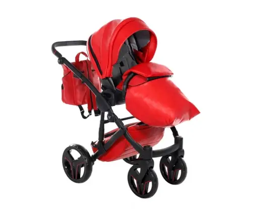 Junama S-Class 08 Red Bērnu rati 3in1
