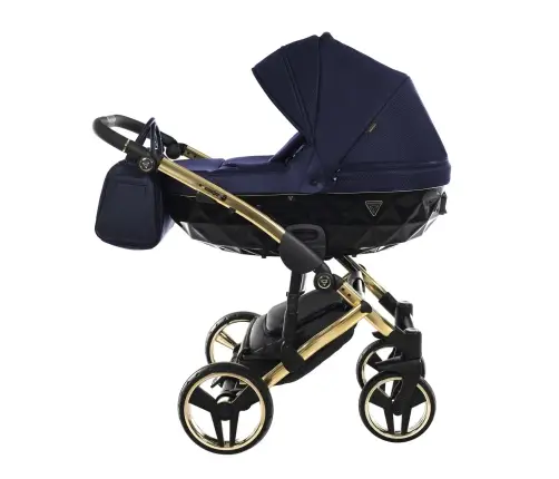 Junama Saphire Col.01 Navy Blue Bērnu rati 3in1