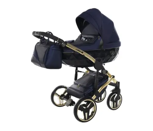 Junama Saphire Col.01 Navy Blue Bērnu rati 3in1