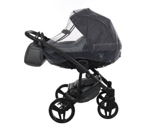 Junama Saphire Col.02 Black Bērnu rati 2in1