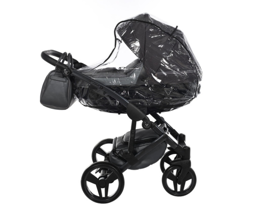 Junama Saphire Col.02 Black Bērnu rati 2in1