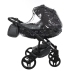 Junama Saphire Col.02 Black Bērnu rati 2in1