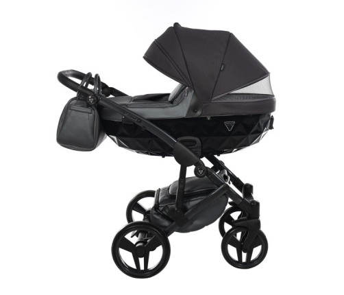 Junama Saphire Col.02 Black Bērnu rati 2in1