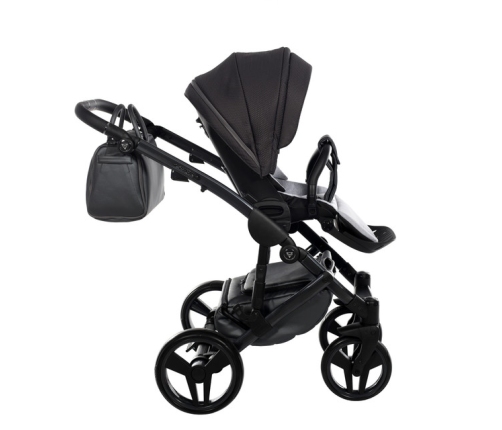 Junama Saphire Col.02 Black Bērnu rati 2in1