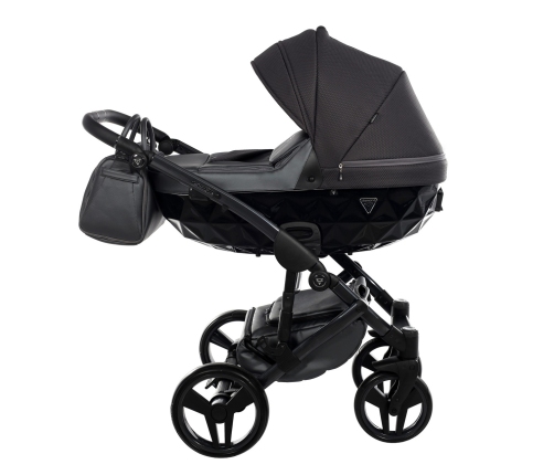 Junama Saphire Col.02 Black Bērnu rati 2in1