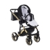 Junama Saphire Col.03 Black gold Детская коляска 2 в 1